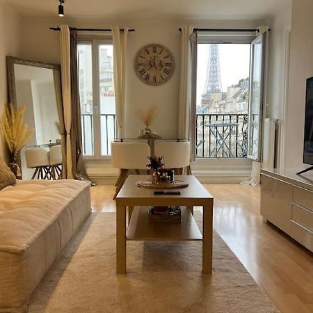 Appartement Paris Vue Tour Eiffel Trocadero Luaran gambar