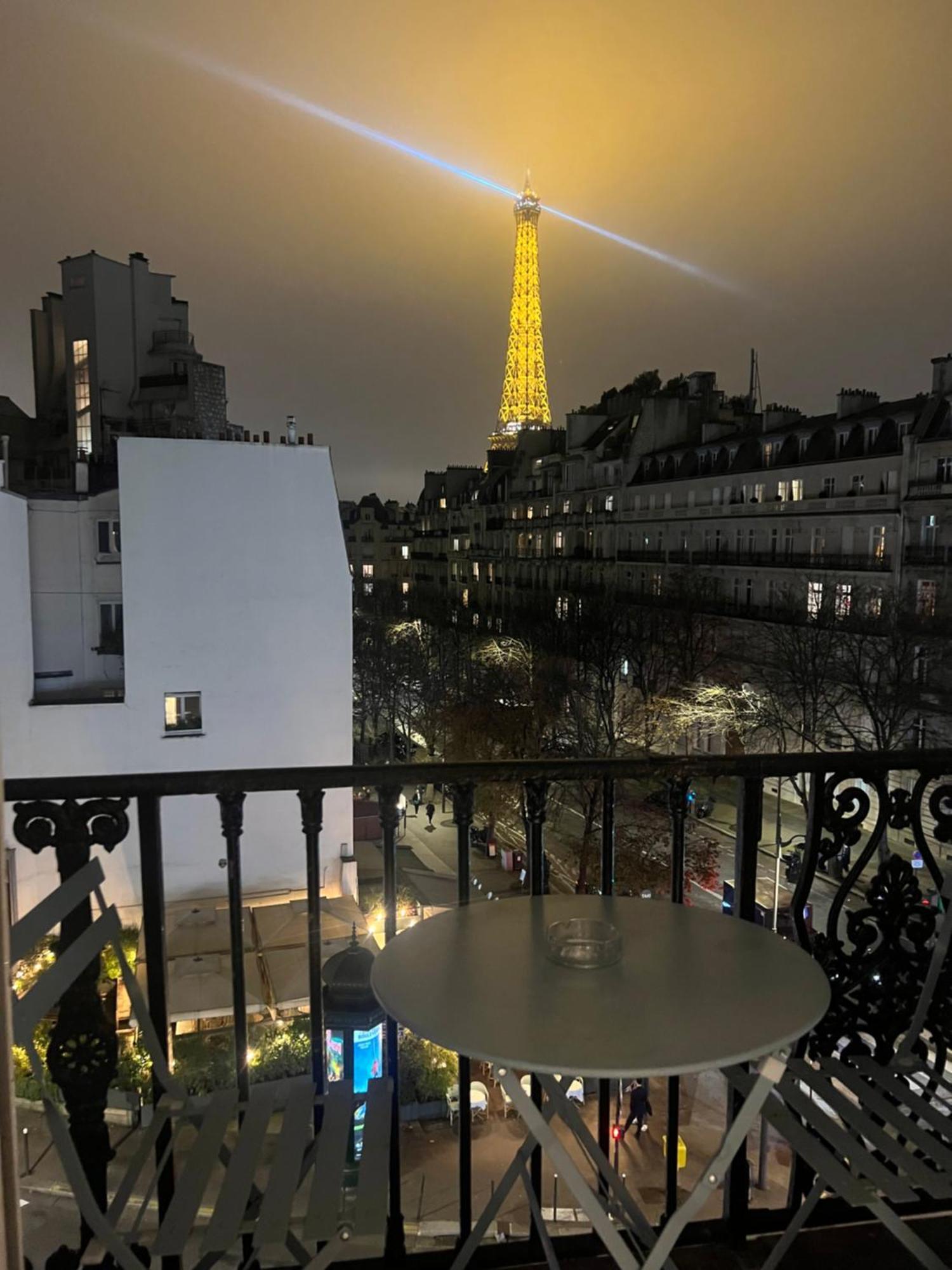 Appartement Paris Vue Tour Eiffel Trocadero Luaran gambar