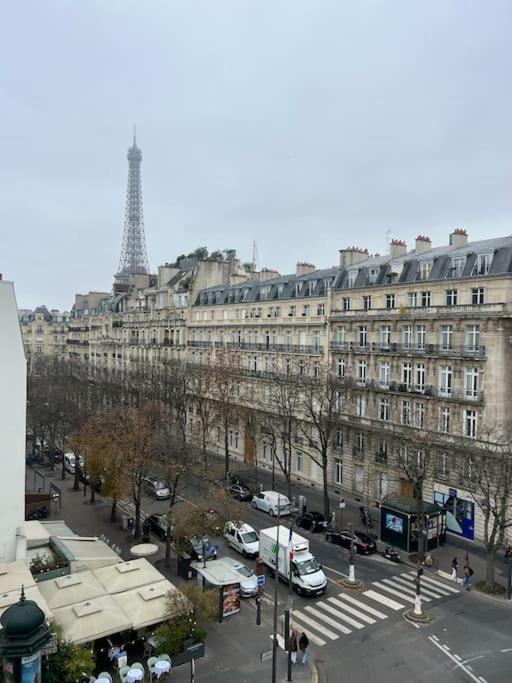 Appartement Paris Vue Tour Eiffel Trocadero Luaran gambar