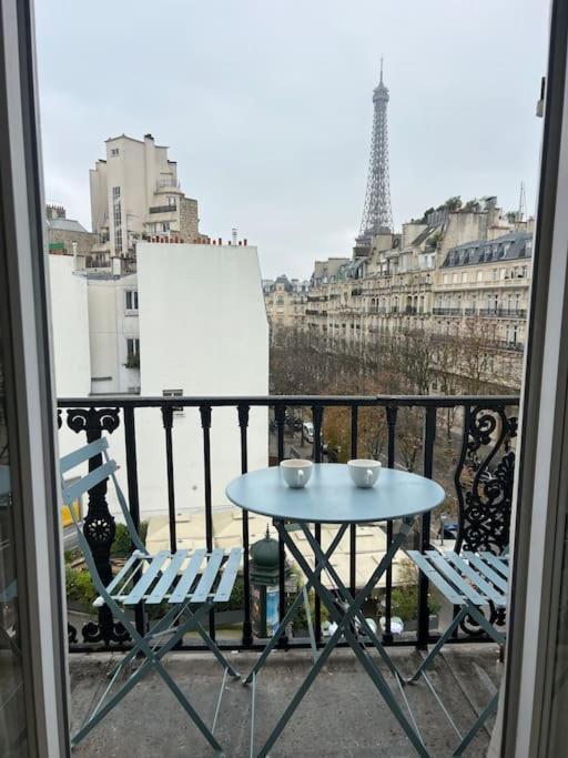 Appartement Paris Vue Tour Eiffel Trocadero Luaran gambar