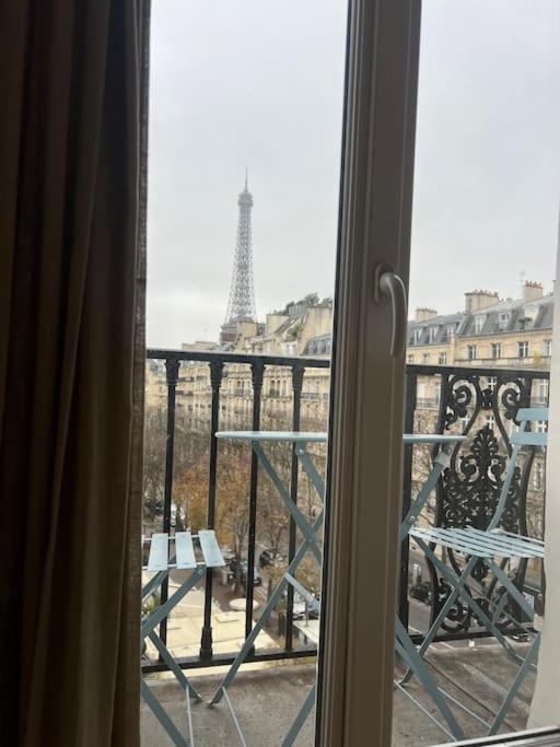 Appartement Paris Vue Tour Eiffel Trocadero Luaran gambar