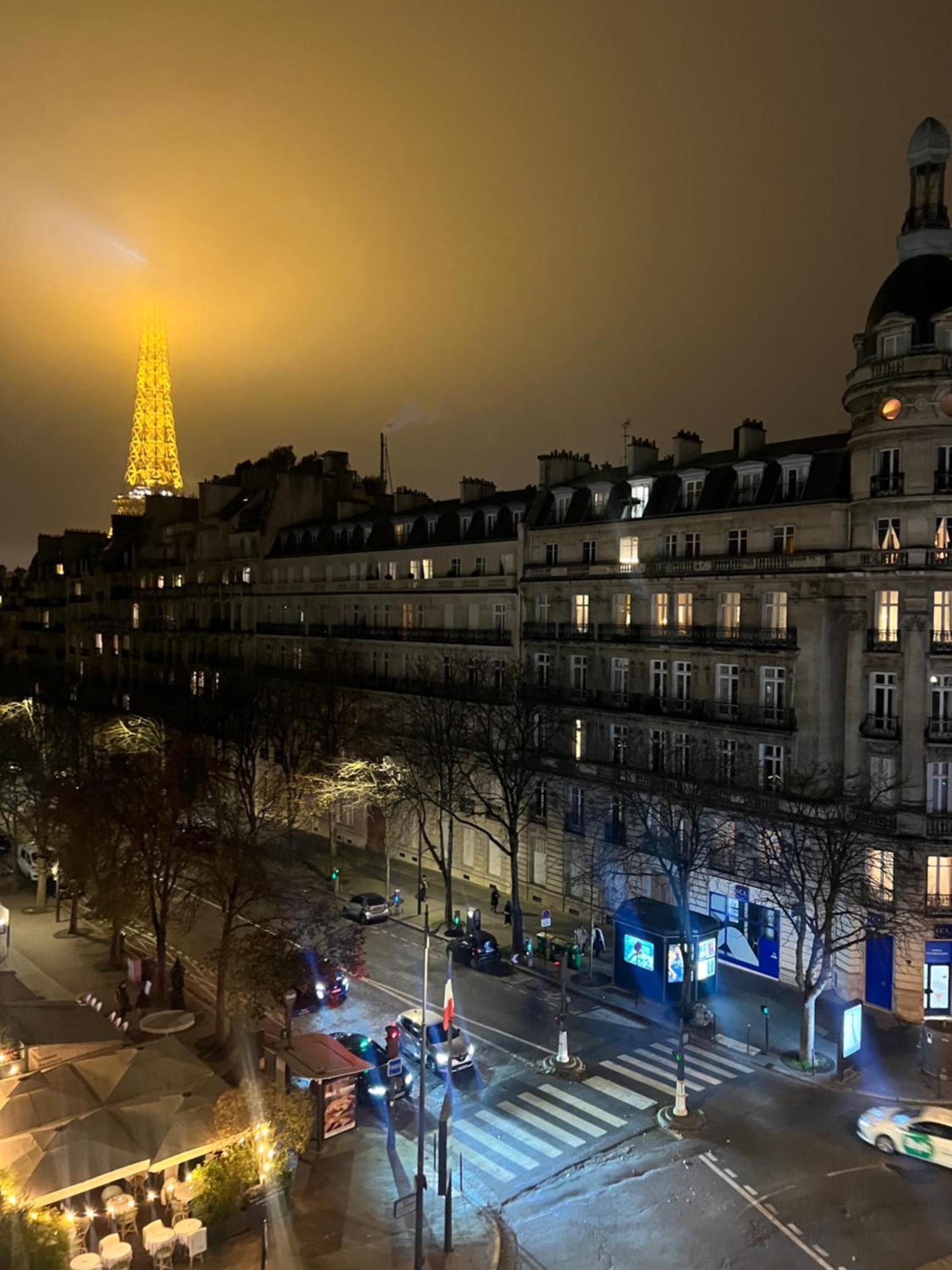 Appartement Paris Vue Tour Eiffel Trocadero Luaran gambar